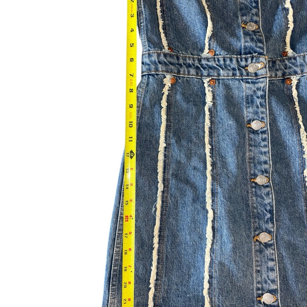 Re/Done Blue Denim Dress - Picture 13 of 13